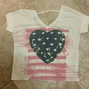 American Flag Tee